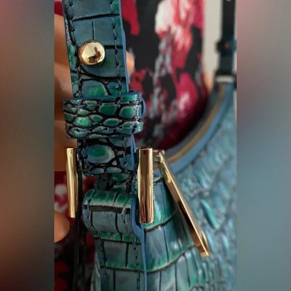 BRAHMIN..IRIDESCENT ESPLANADE CROSSBODY HANDBAG - Picture 13 of 15